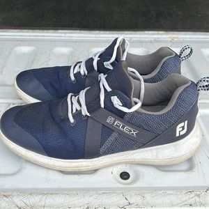 Footjoy Flex Blue Golf Shoes